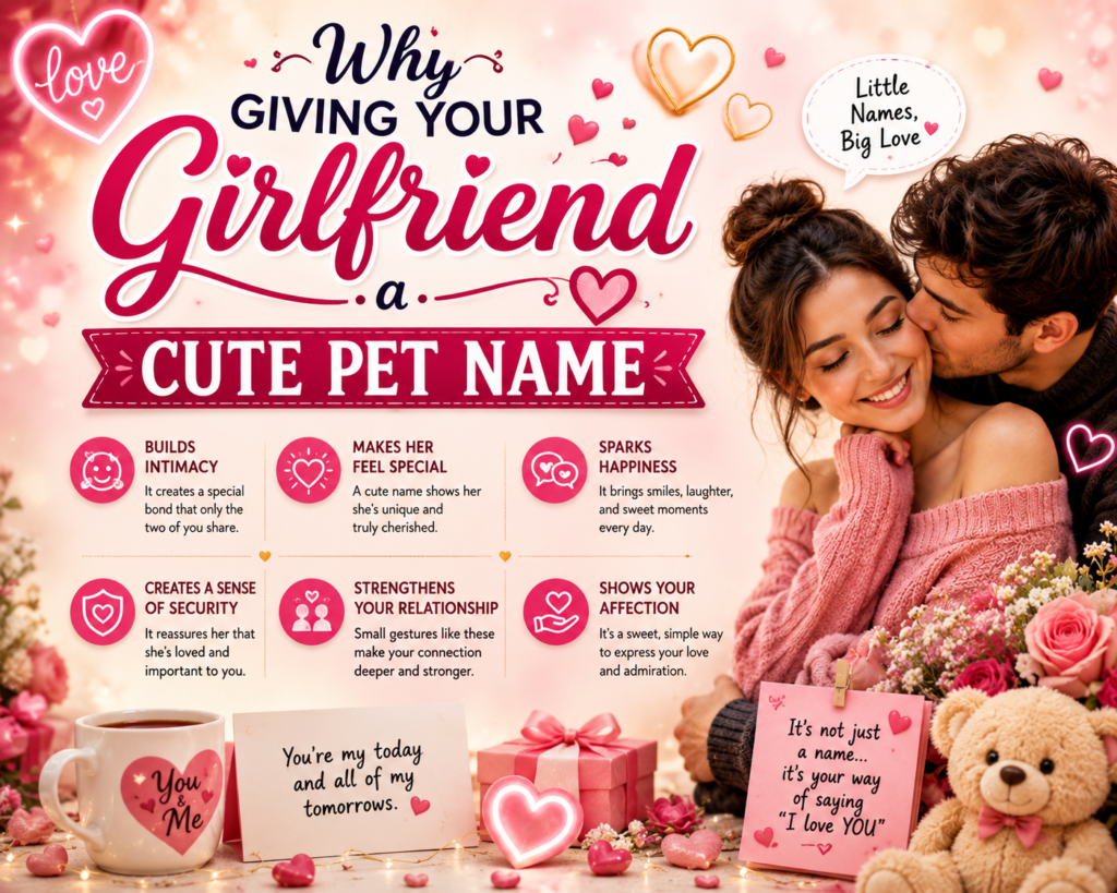 Why Giving Your Girlfriend a Cute Pet Name