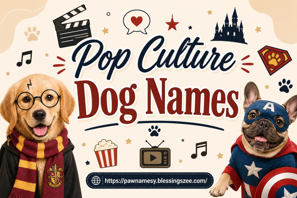 Pop Culture Dog Names