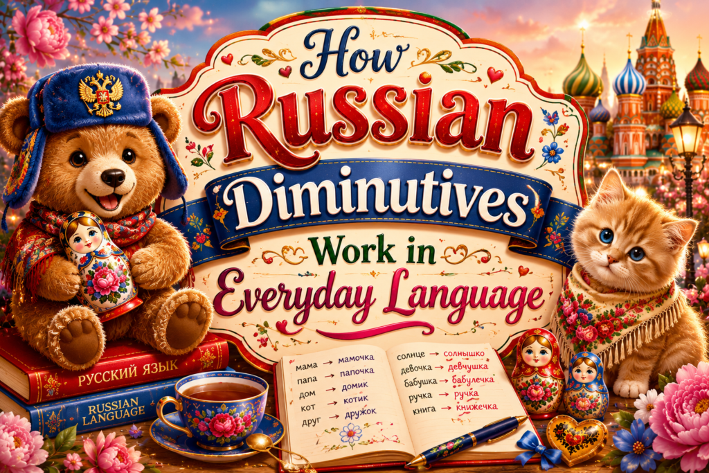 How Russian Diminutives Work in Everyday Language