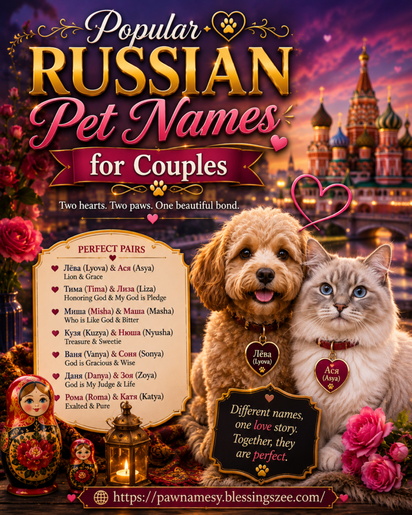 Popular Russian Pet Names for Couples