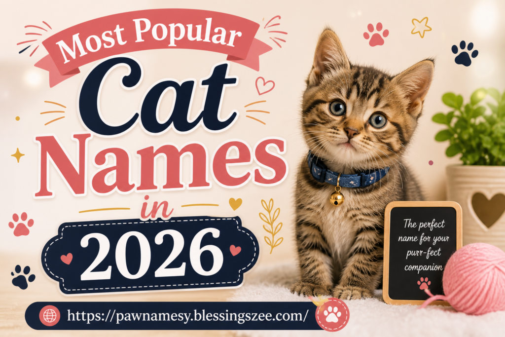 Most Popular Cat Names in 2026
