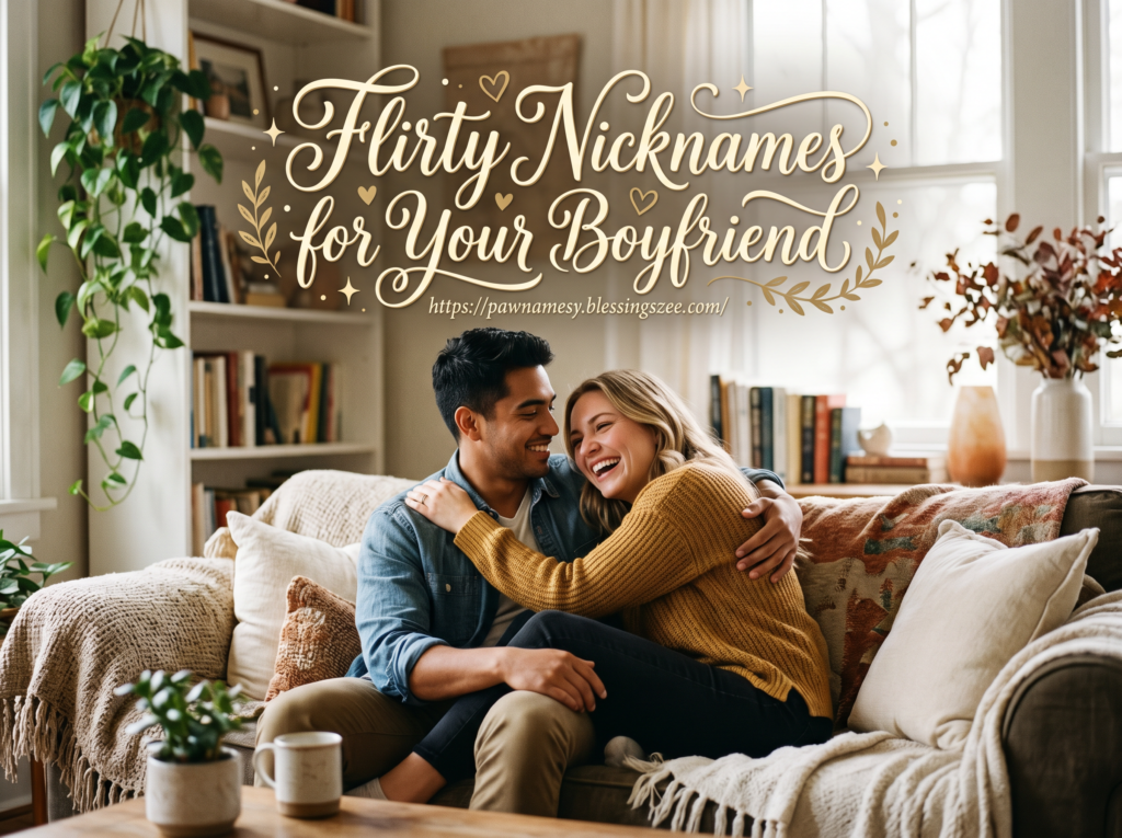 Flirty Nicknames for Your Boyfriend