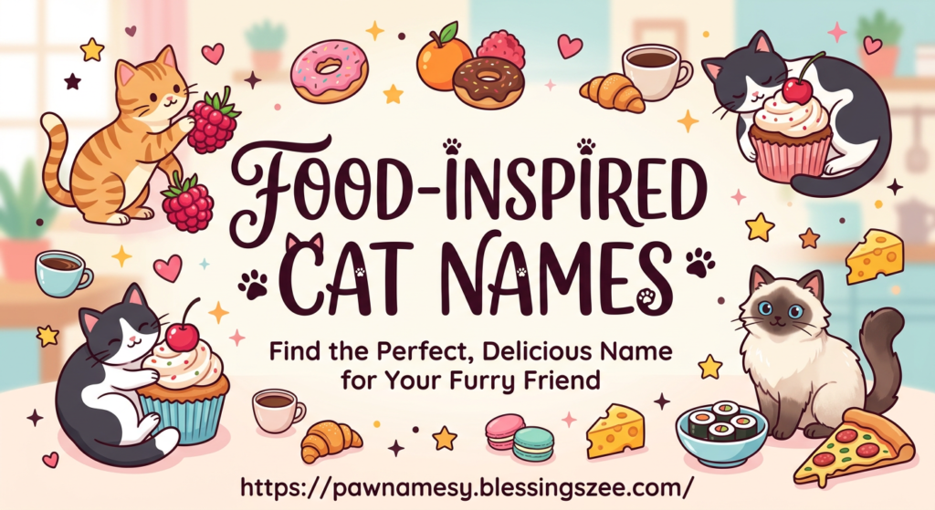 Food-Inspired Cat Names