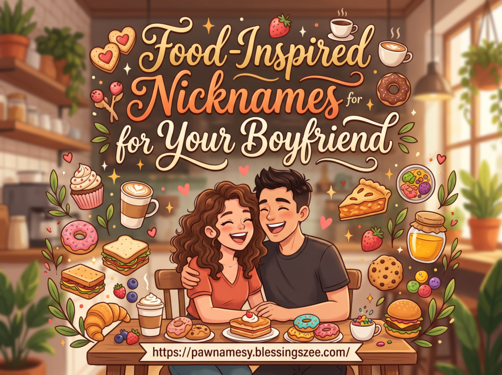 Food-Inspired Nicknames for Your Boyfriend