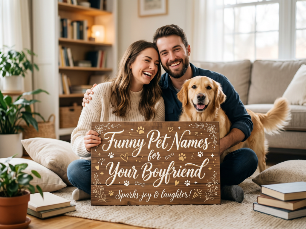 Funny Pet Names for Your Boyfriend