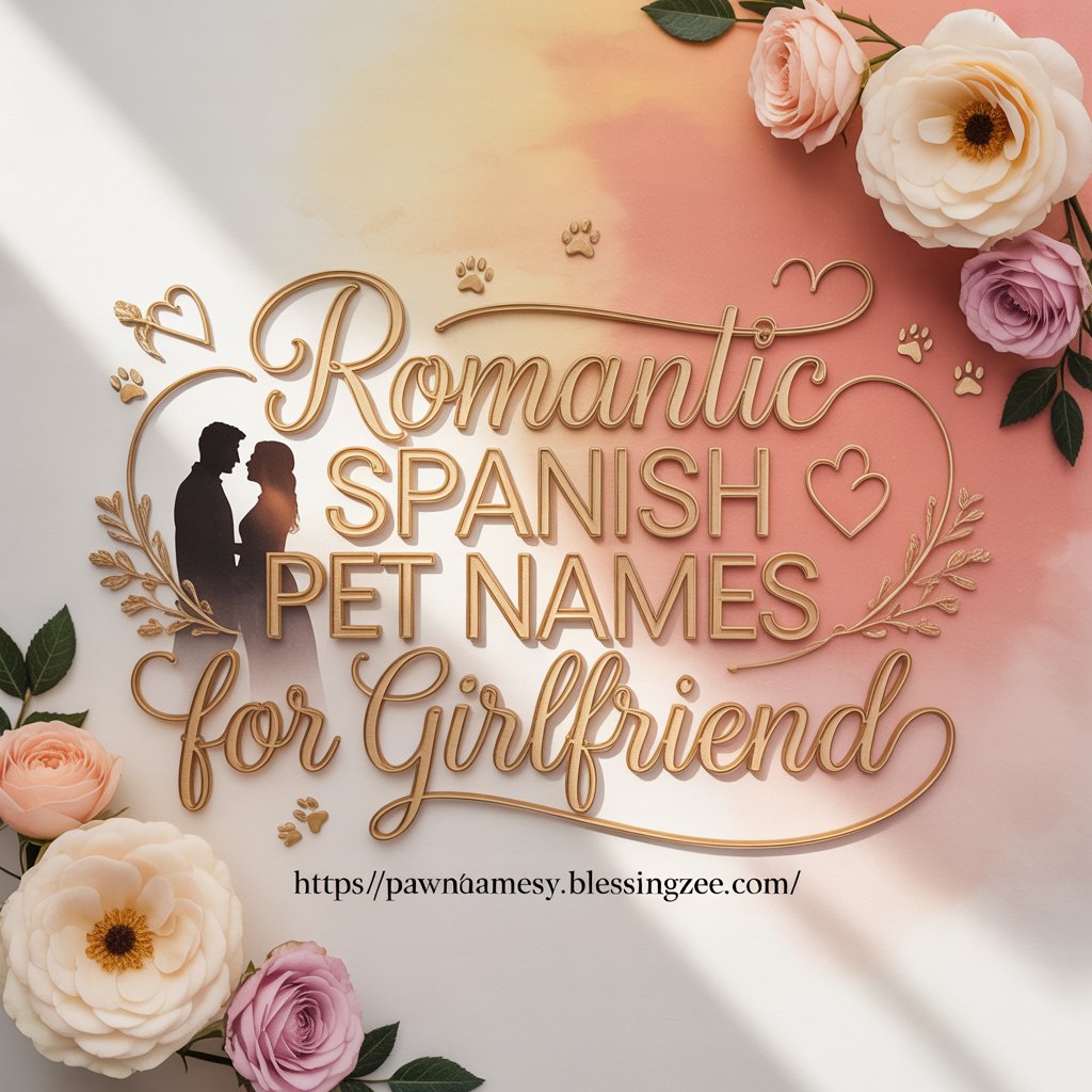 Romantic Spanish Pet Names for Girlfriend