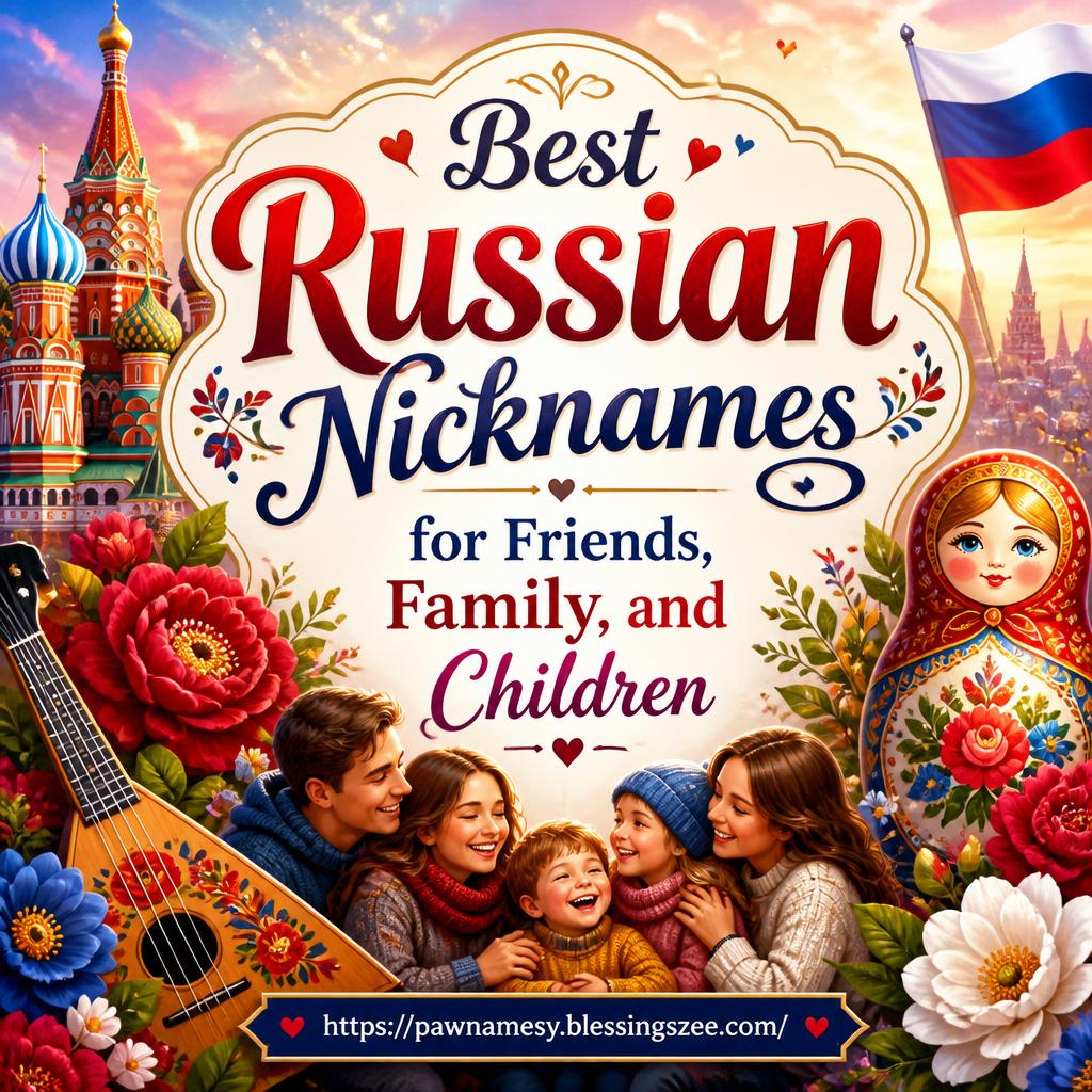 Best Russian Nicknames for Friends, Family, and Children