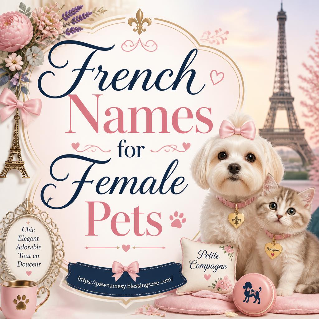 French Names for Female Pets