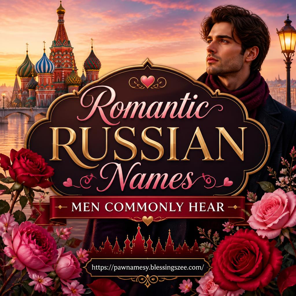 Romantic Russian Names Men Commonly Hear