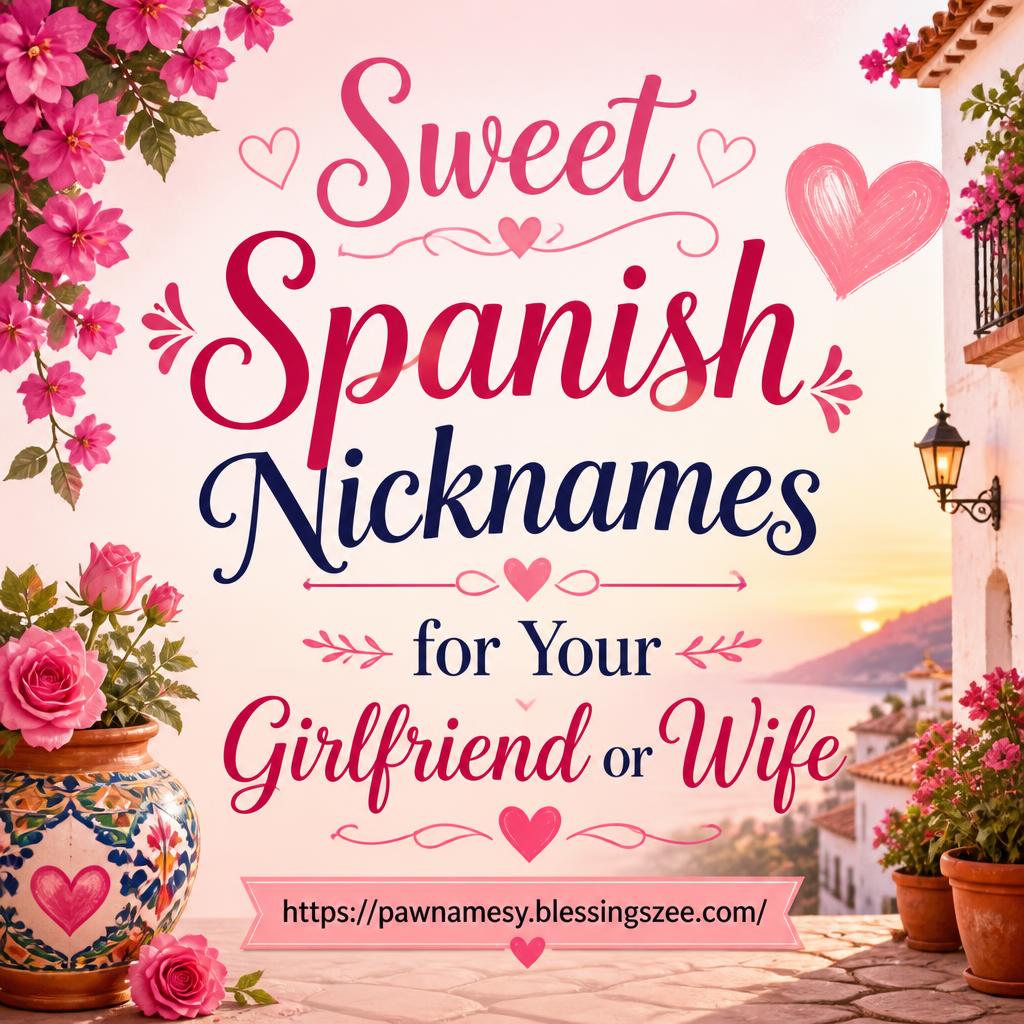 Sweet Spanish Nicknames for Your Girlfriend or Wife