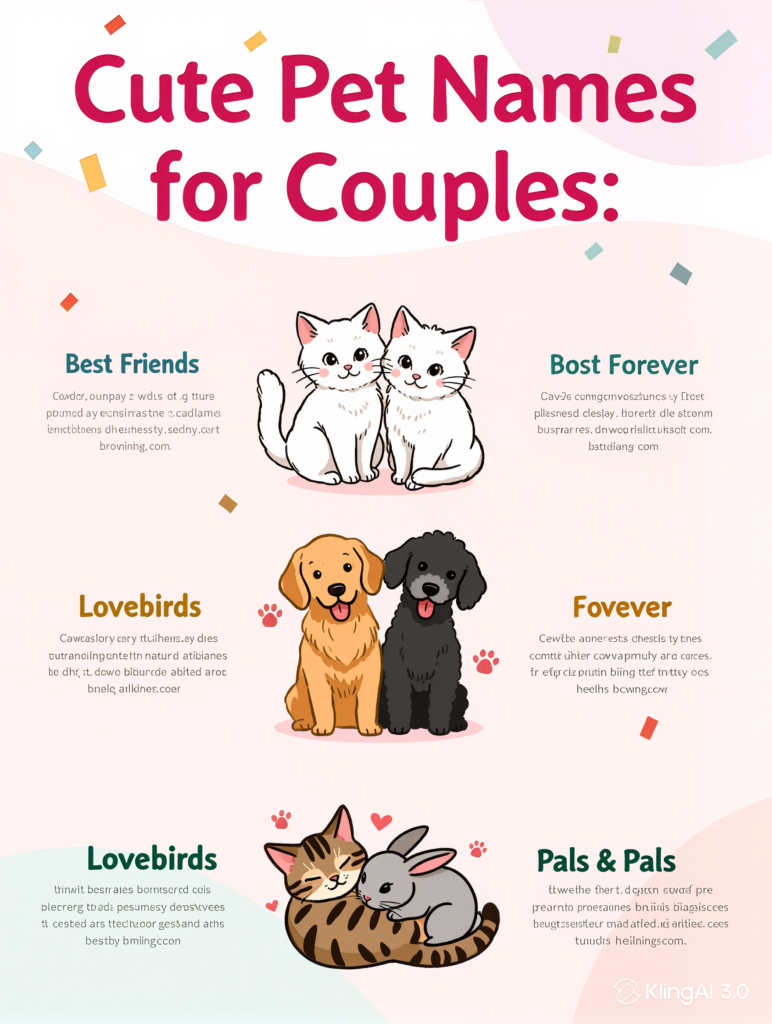 Cute Pet Names for Couples