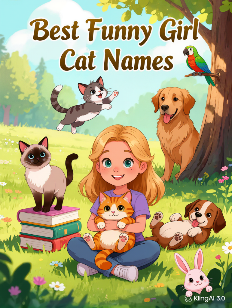 Best Funny Girl Cat Names