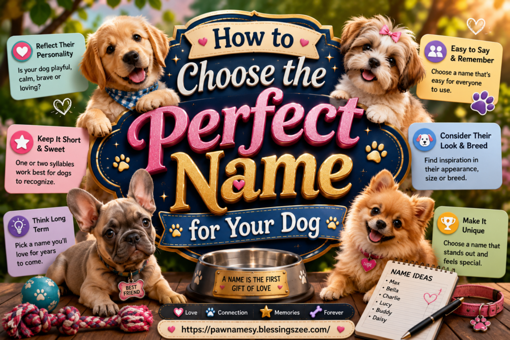How to Choose the Perfect Name for Your Dog