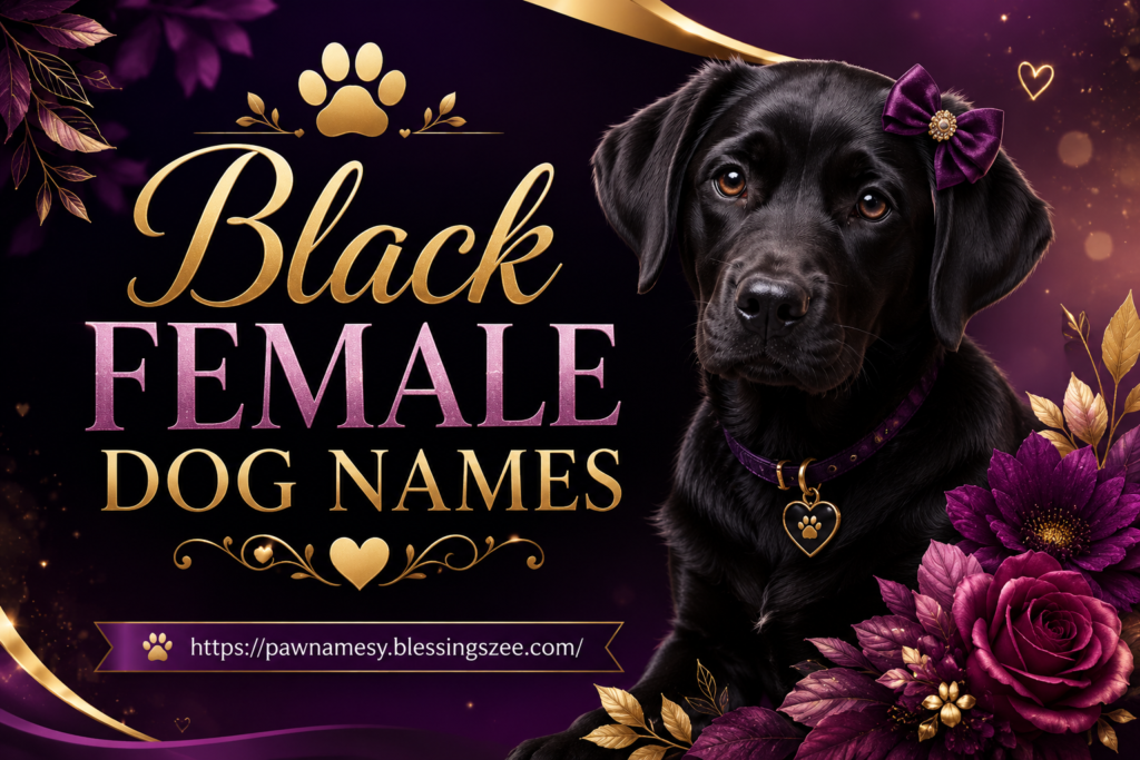 Black Female Dog Names