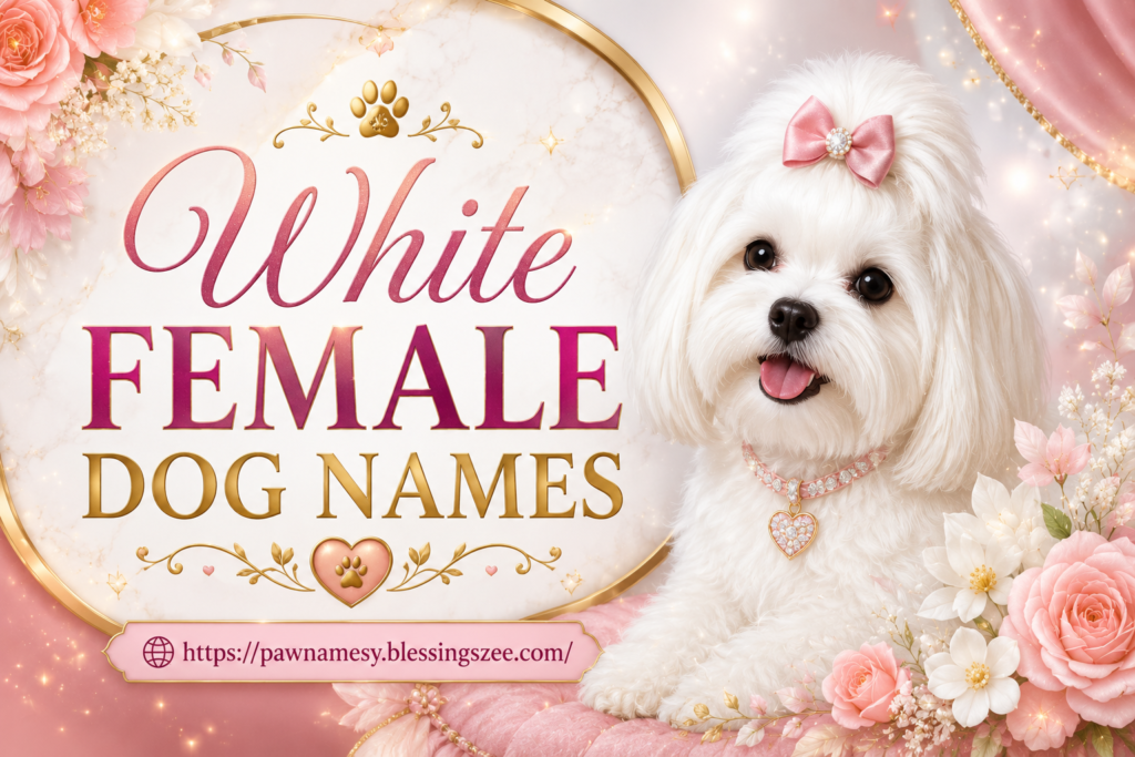 White Female Dog Names 