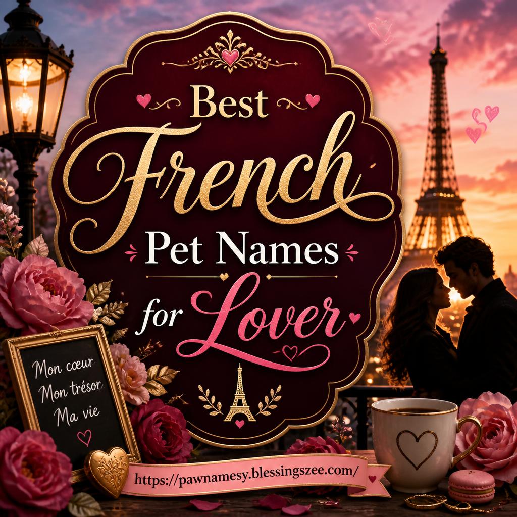 Best French Pet Names for Lover