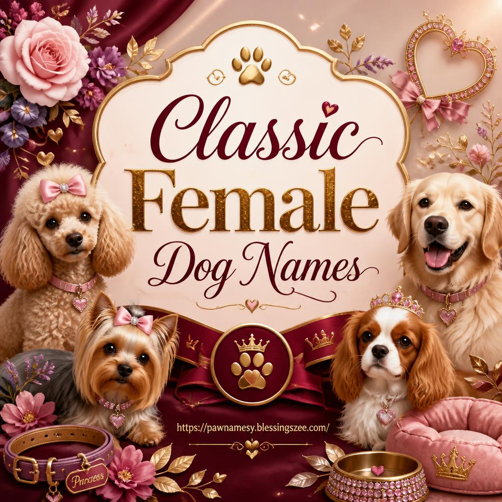 Classic Female Dog Names