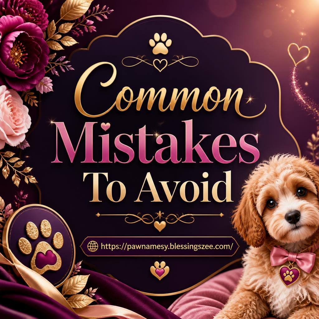 Common Mistakes To Avoid