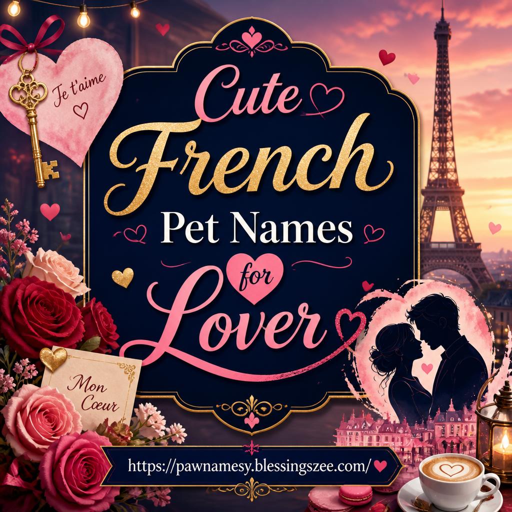 Cute French Pet Names for Lover