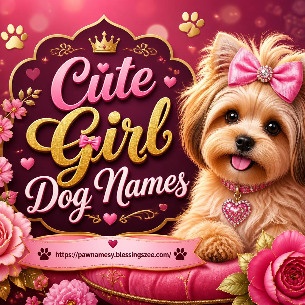 Cute Girl Dog Names