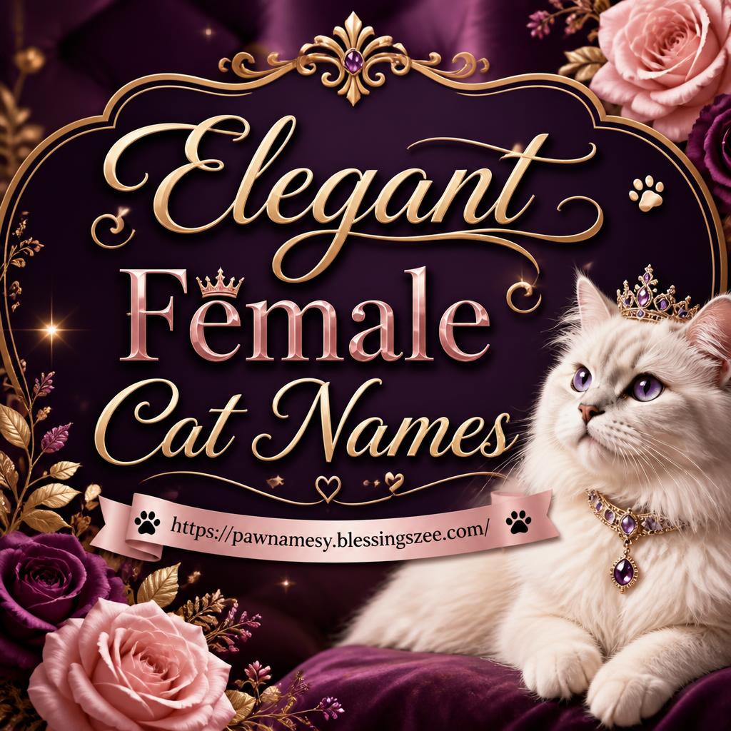 Elegant Female Cat Names
