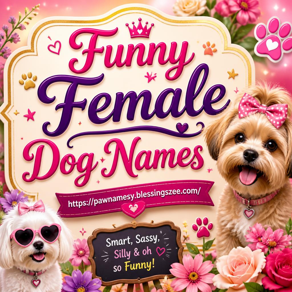 Funny Female Dog Names