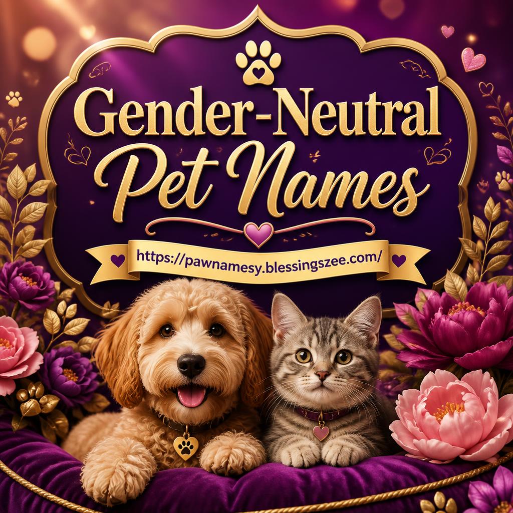 Gender-Neutral Pet Names