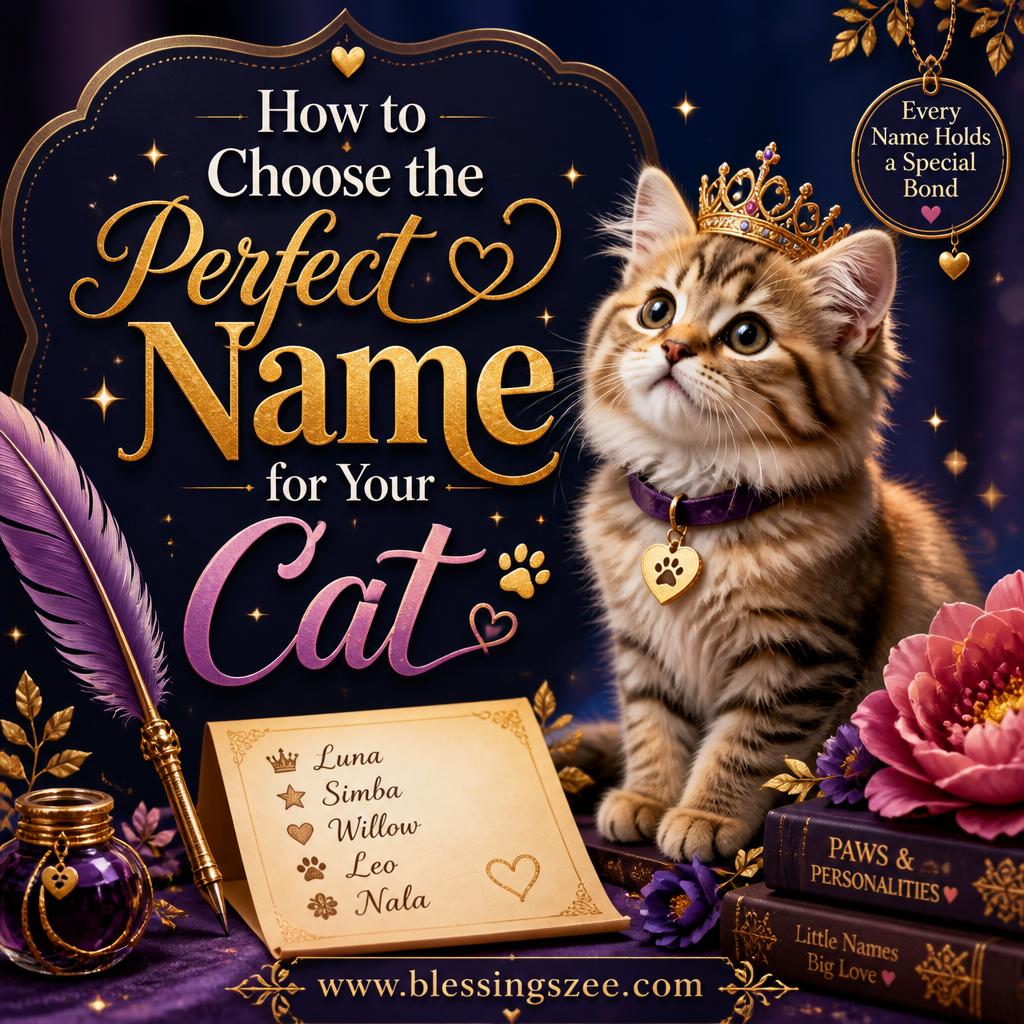 How to Choose the Perfect Name for Your Cat