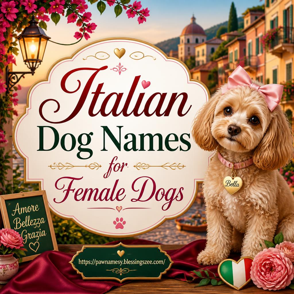 Italian Dog Names for Female Dogs