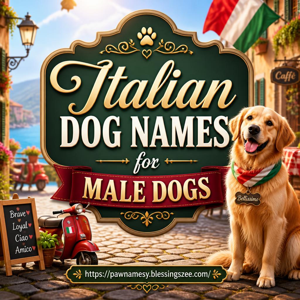 Italian Dog Names for Male Dogs