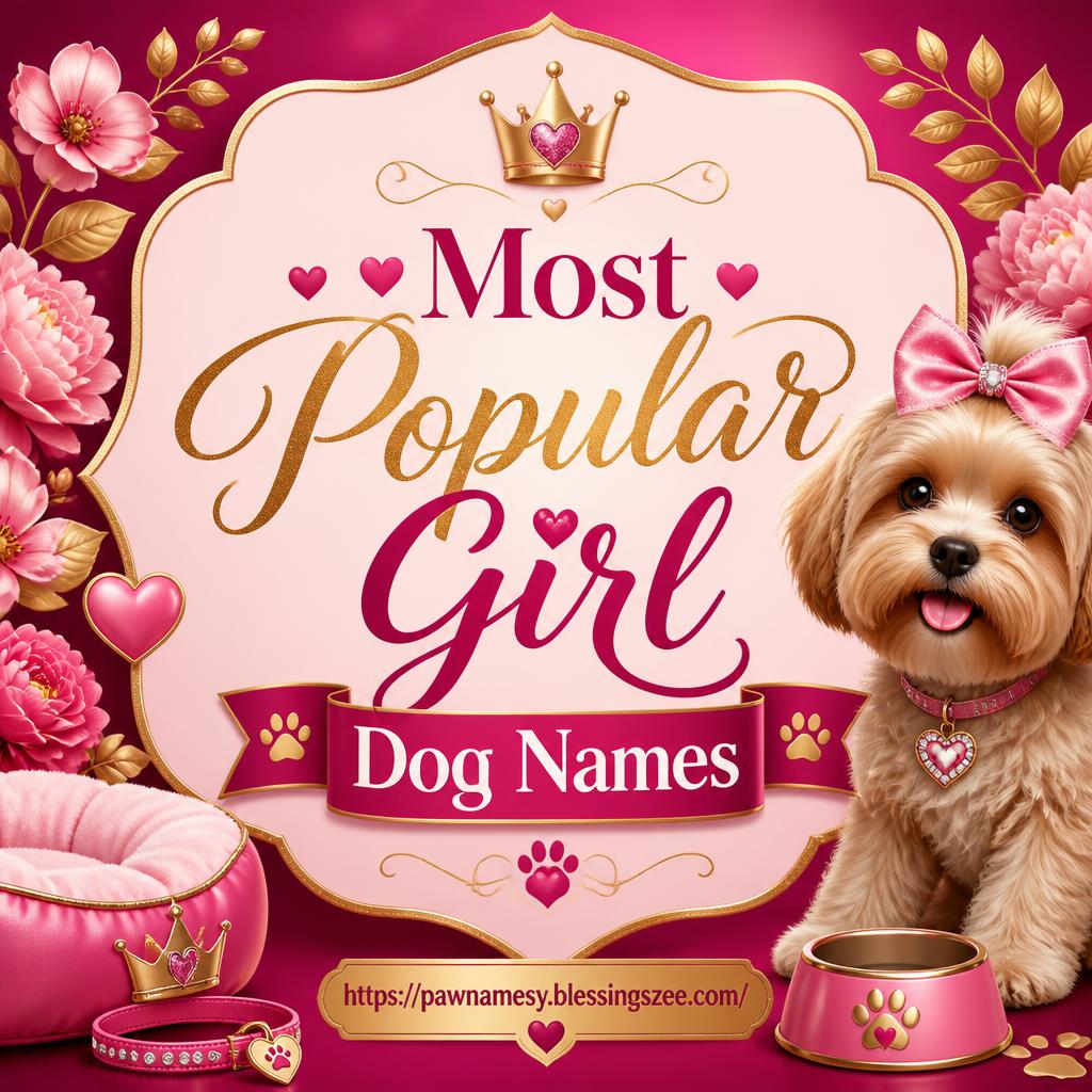 Most Popular Girl Dog Names
