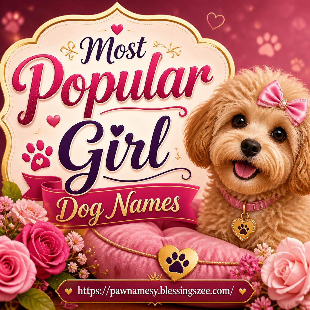 Most Popular Girl Dog Names