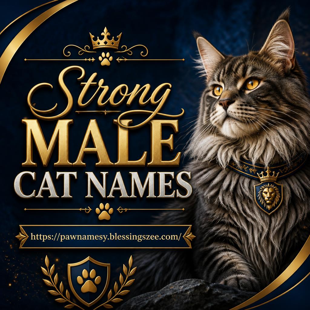 Strong Male Cat Names