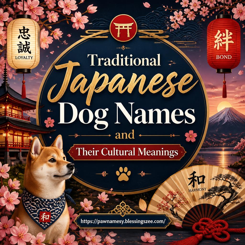 Traditional Japanese Dog Names and Their Cultural Meanings