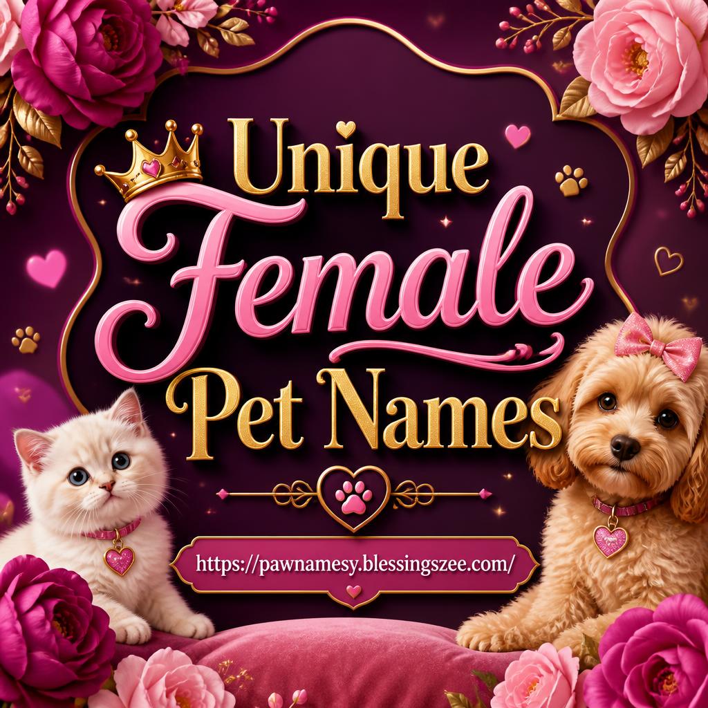 Unique Female Pet Names