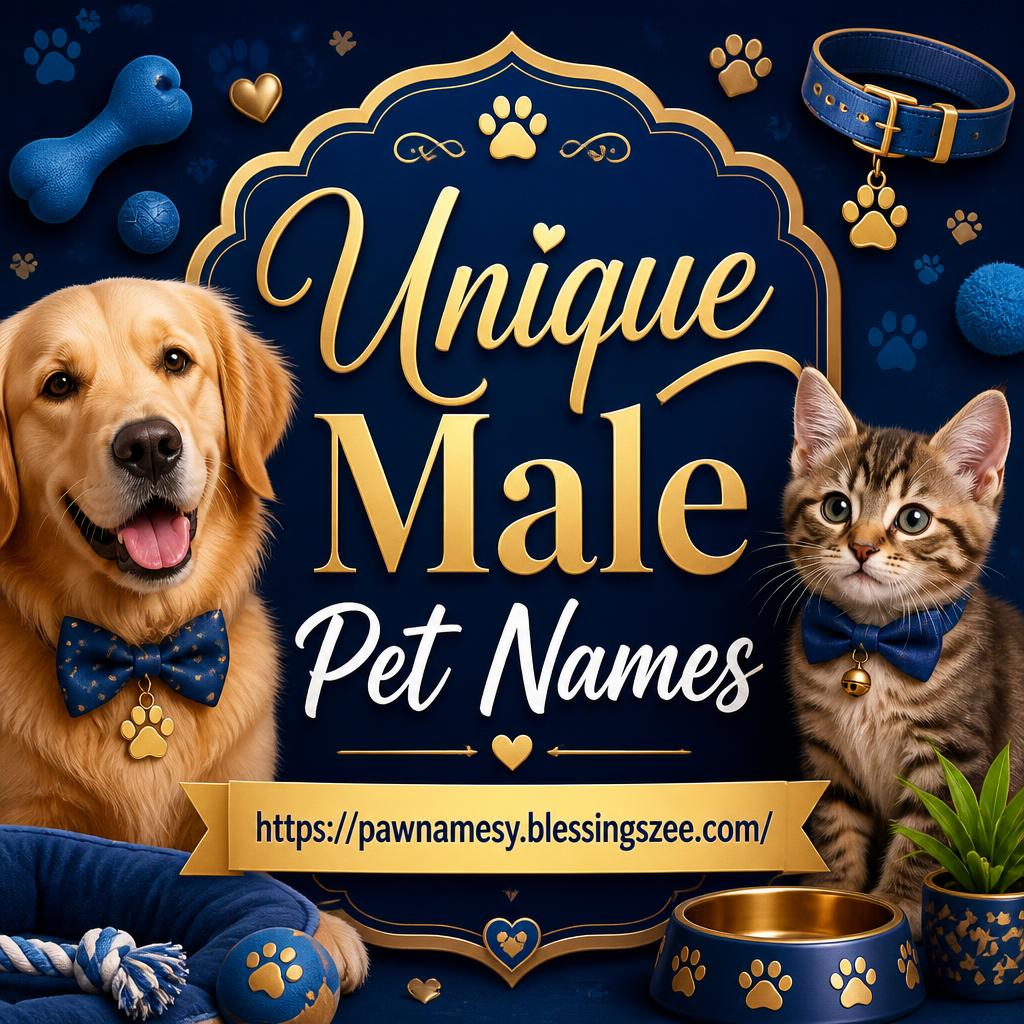 Unique Male Pet Names