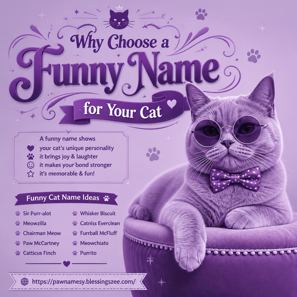 Why Choose a Funny Name for Your Cat