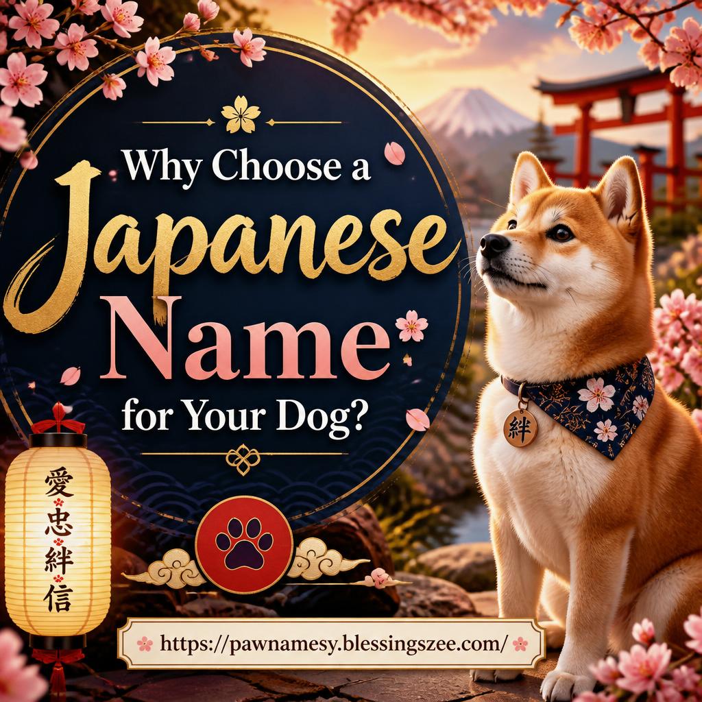 Why Choose a Japanese Name for Your Dog?