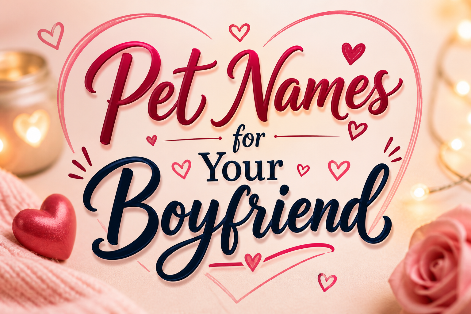 Pet Names for Your Boyfriend