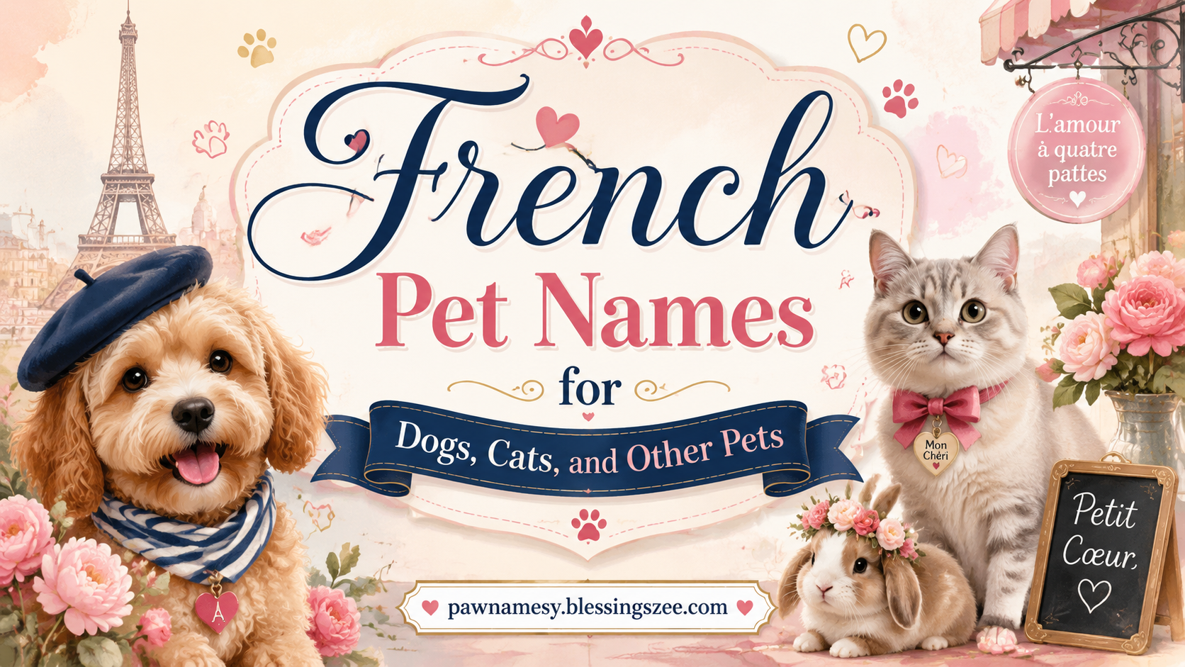 French Pet Names for Dogs, Cats, and Other Pets (2026)