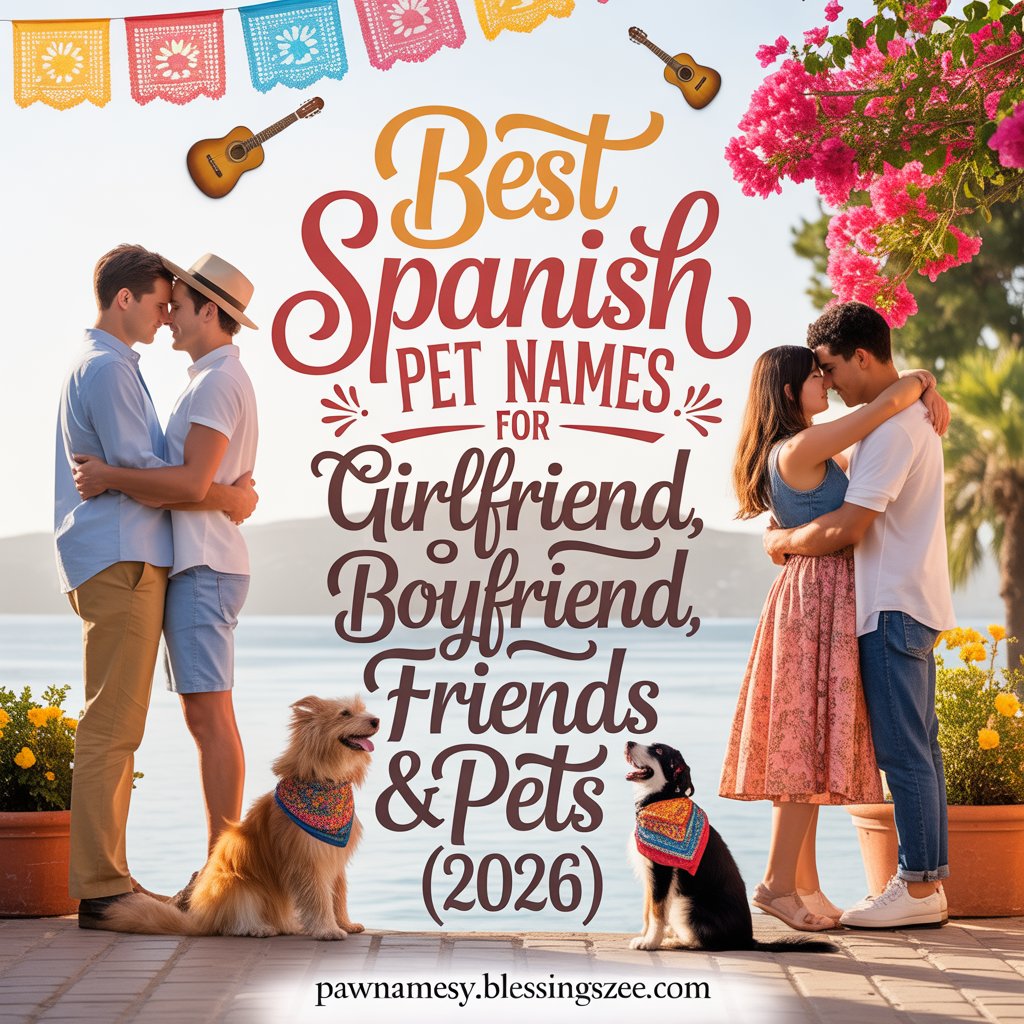 Best Spanish Pet Names for Girlfriend, Boyfriend, Friends & Pets (2026)