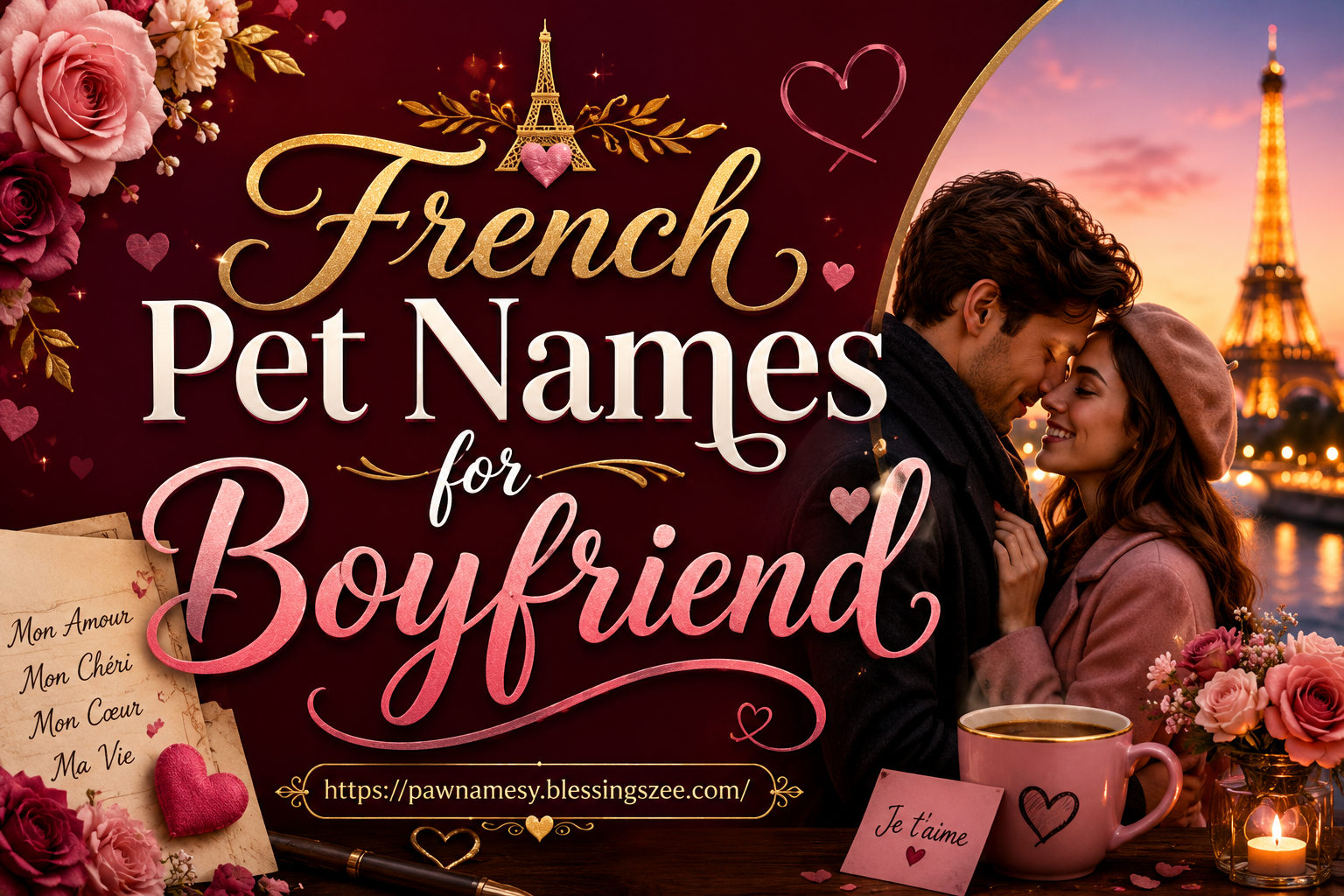Best French Pet Names for Lover