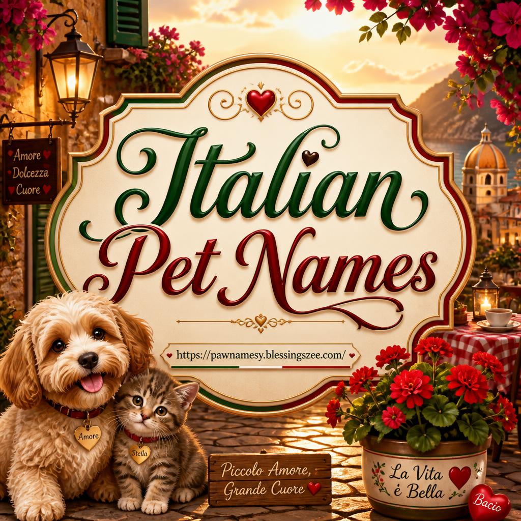 Italian Pet Names